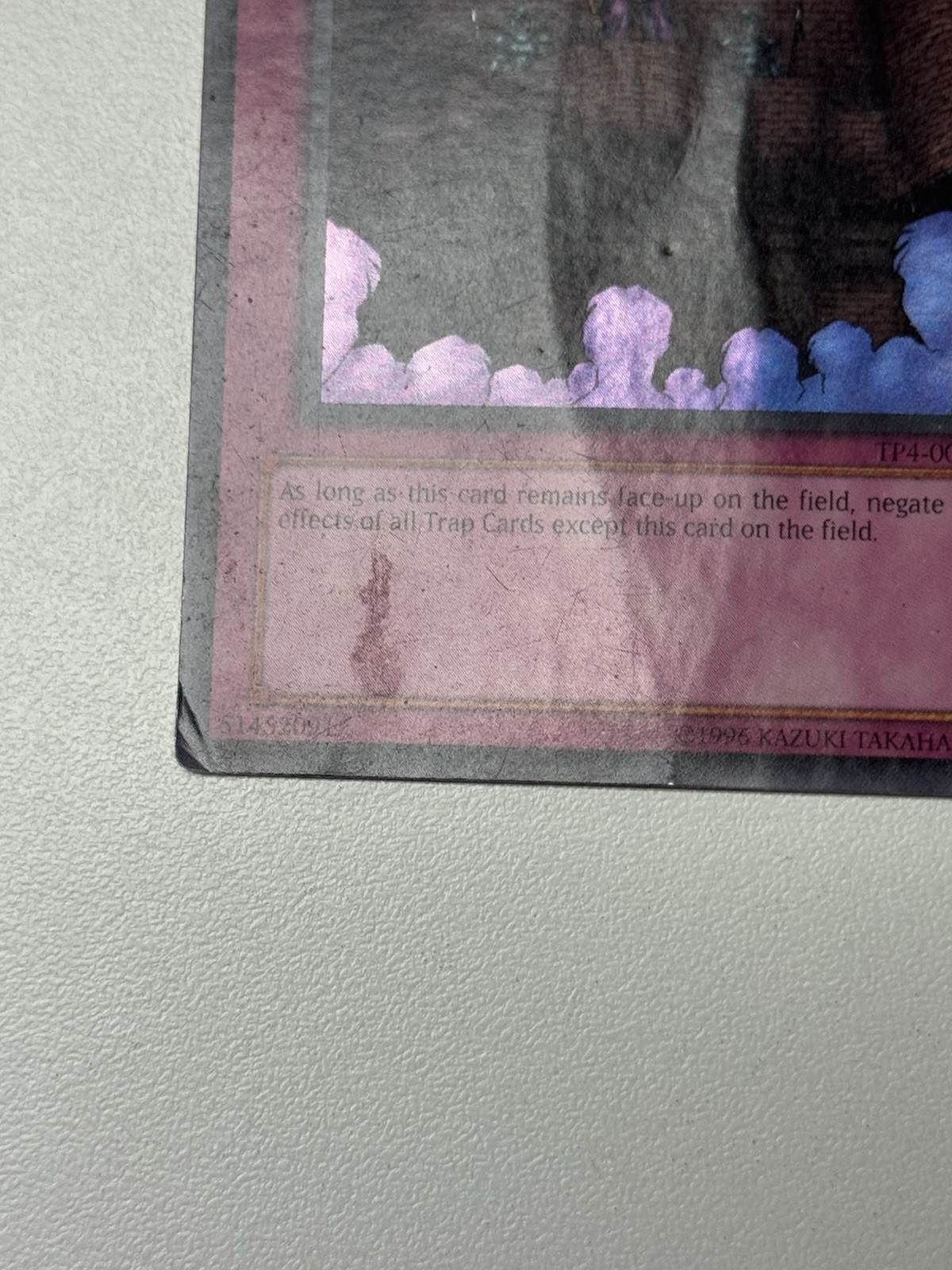 Royal Decree TP4-001 Tournament Pack 4 Unlimited Ultra Rare #4 Damaged
