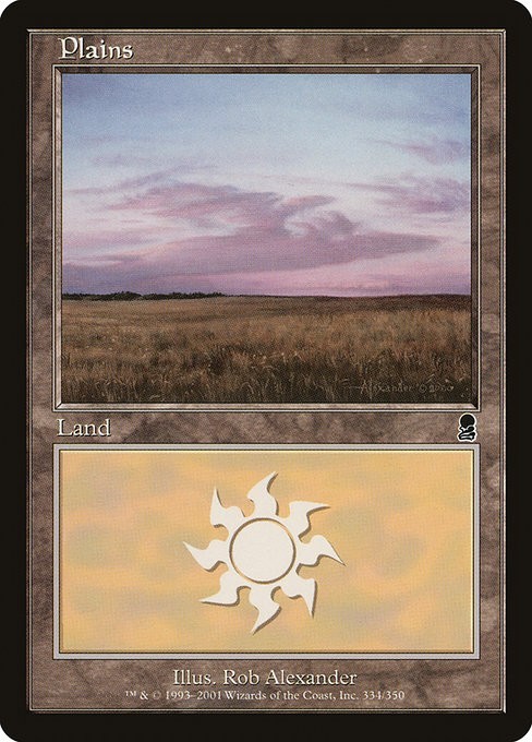 MTG Odyssey — PLAINS (#334) — Common! LP! Magic the Gathering!