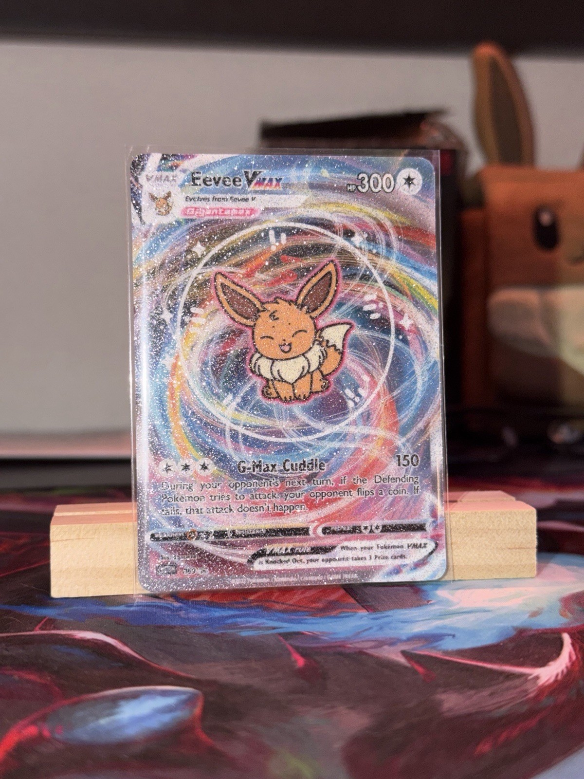 Bubble Eevee Vmax – Custom Pokemon Fan Art Card