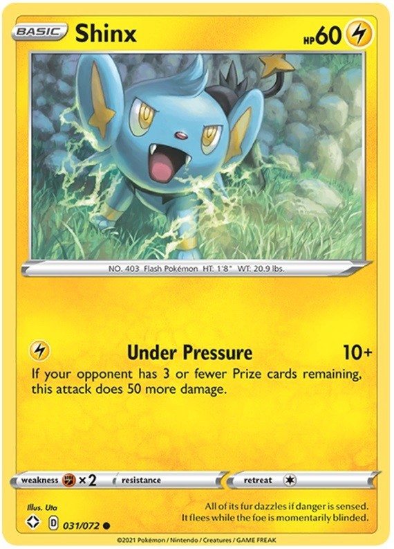Shinx – 031/072 – Common – Near Mint
