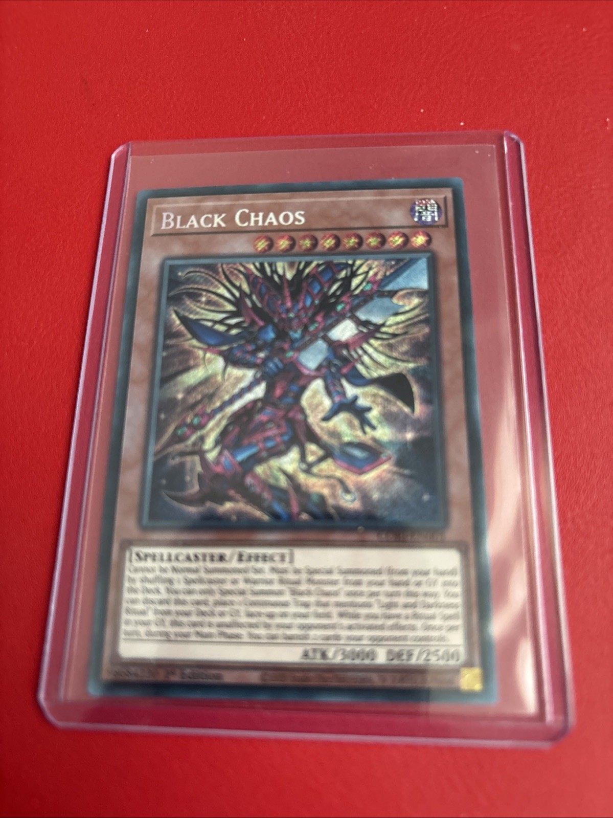 Black Chaos CORI-EN001 Chaos Origins 1st Edition Euro Print