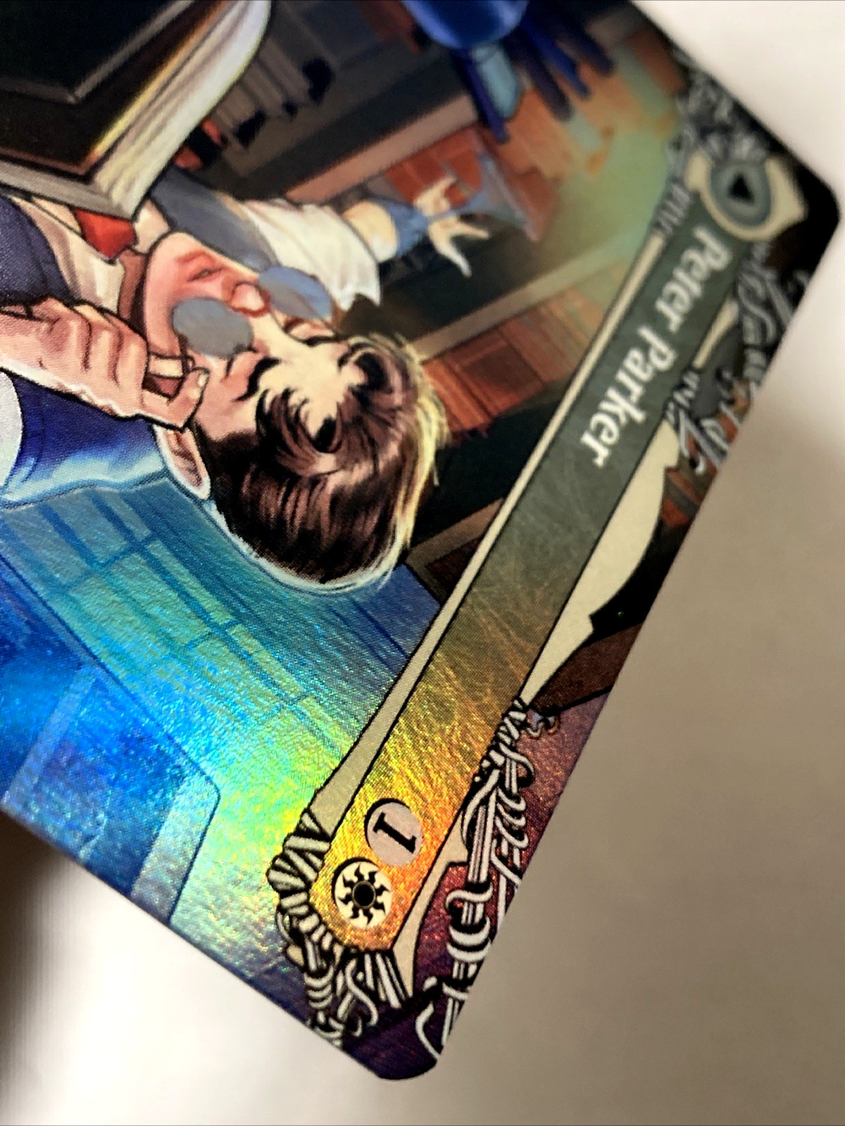 MTG Peter Parker (Borderless Foil) Marvel’s Spider-Man 0208 LP – NM