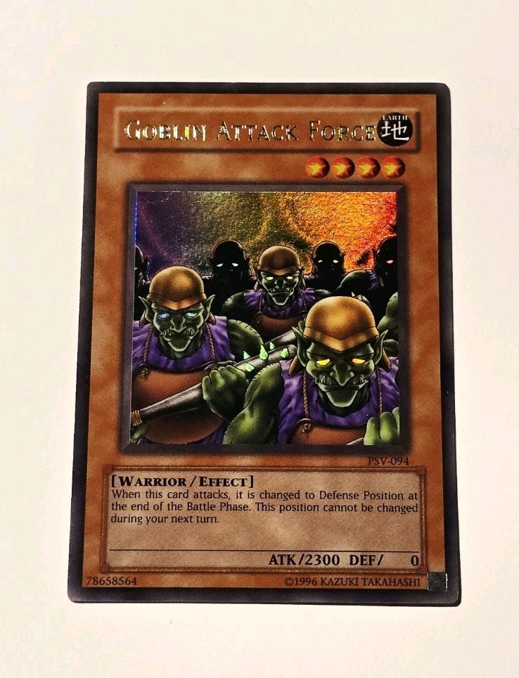 Yugioh Goblin Attack Force PSV-094 Pharaoh’s Servant Ultra Rare LP