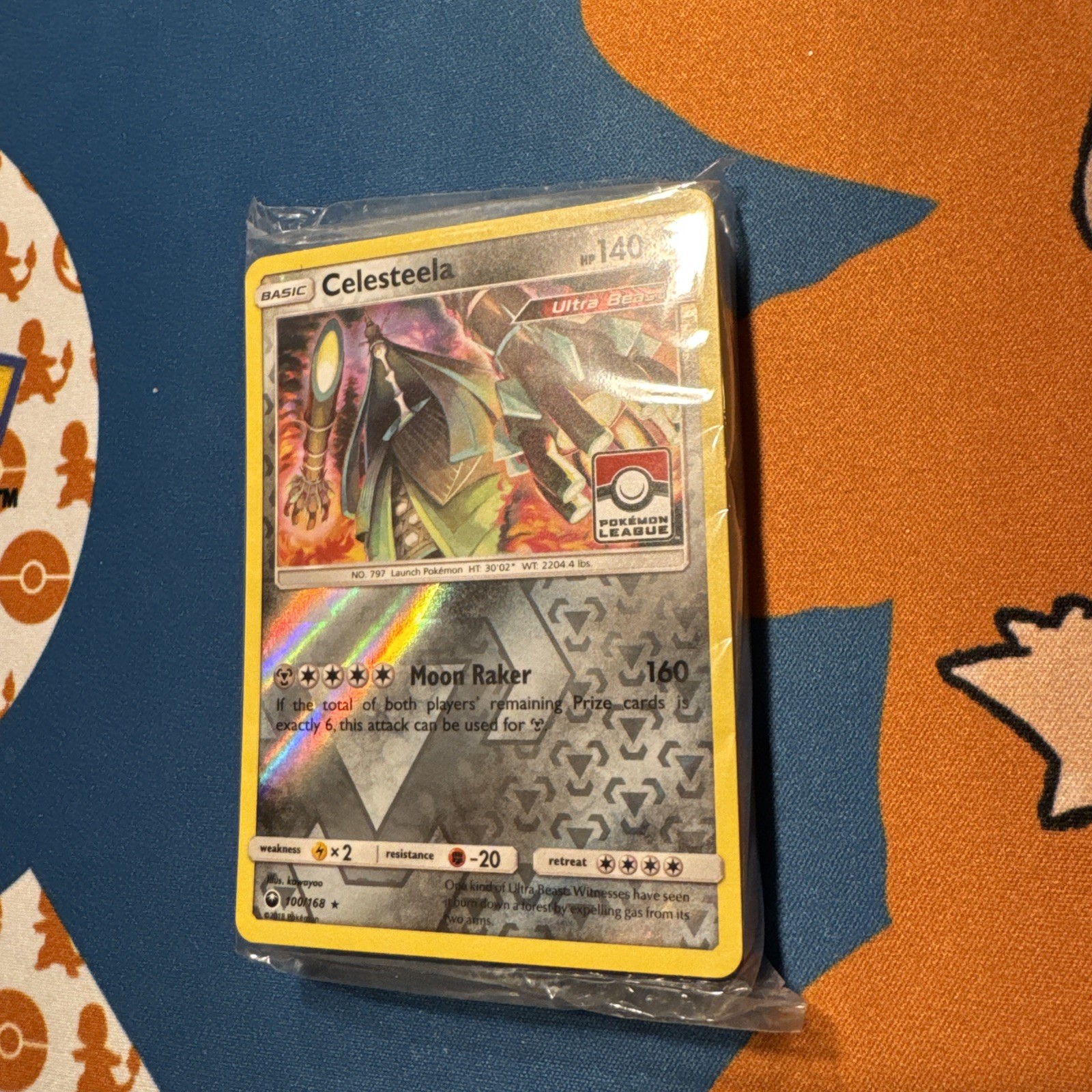 Celesteela 100/168 League Promo – Pokemon TCG Celestial Storm SEALED League Pack