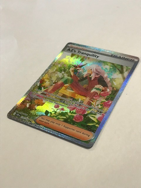 Pokemon AZ’s Tranquility 120/086 SIR Chaos Rising Special Illustration Rare NM