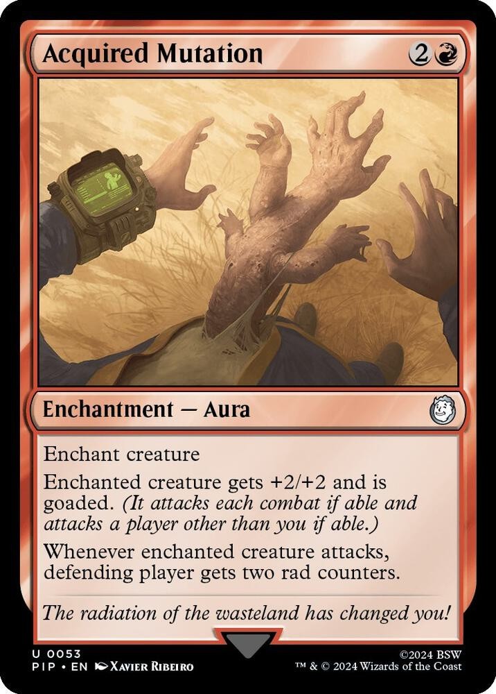 Universes Beyond: Fallout, Uncommons, Magic The Gathering, PIP MTG TCG