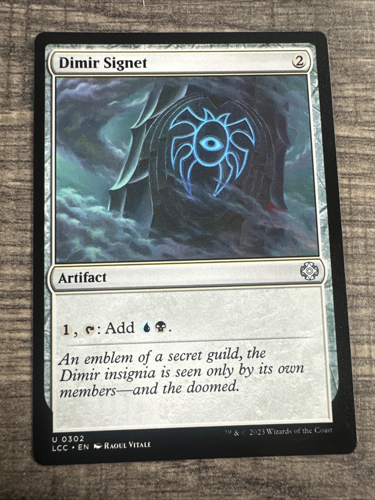 Dimir Signet #302 | Near Mint | The Lost Caverns of Ixalan Commander Magic MTG