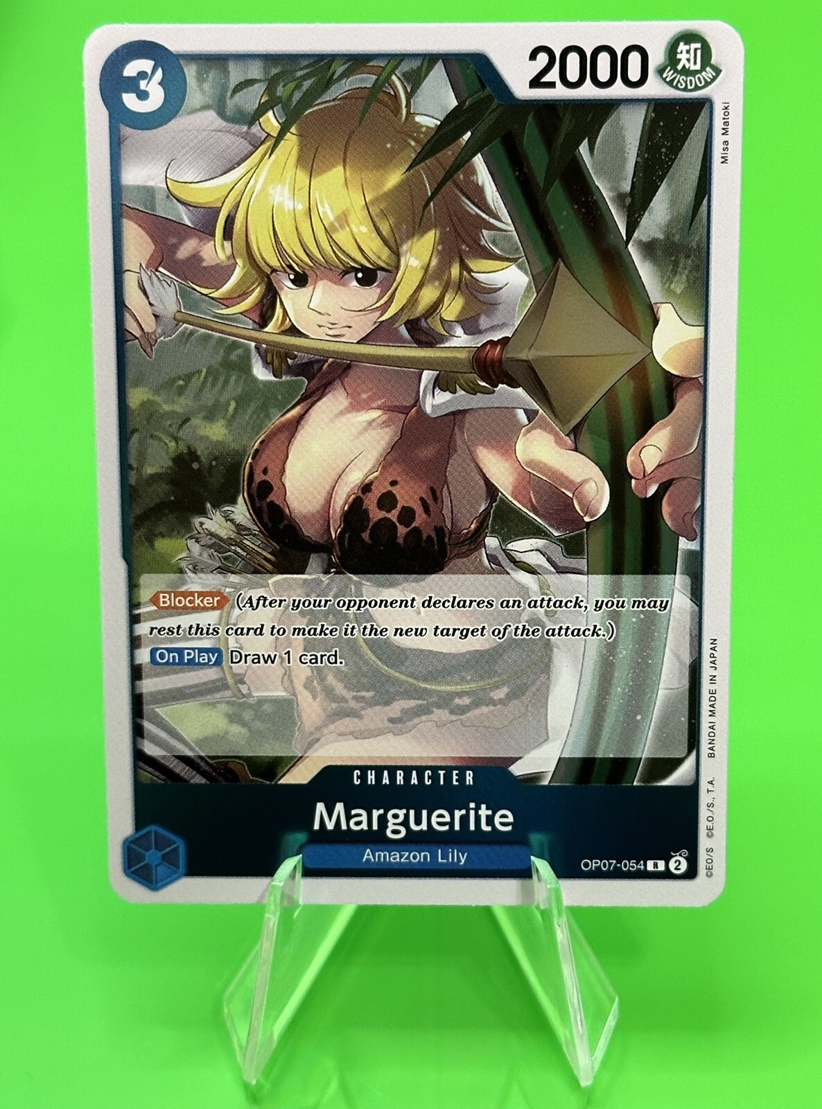 💥💥One Piece Series 7 500 Years In The Future Marguerite OP07-054, Rare!!💥💥