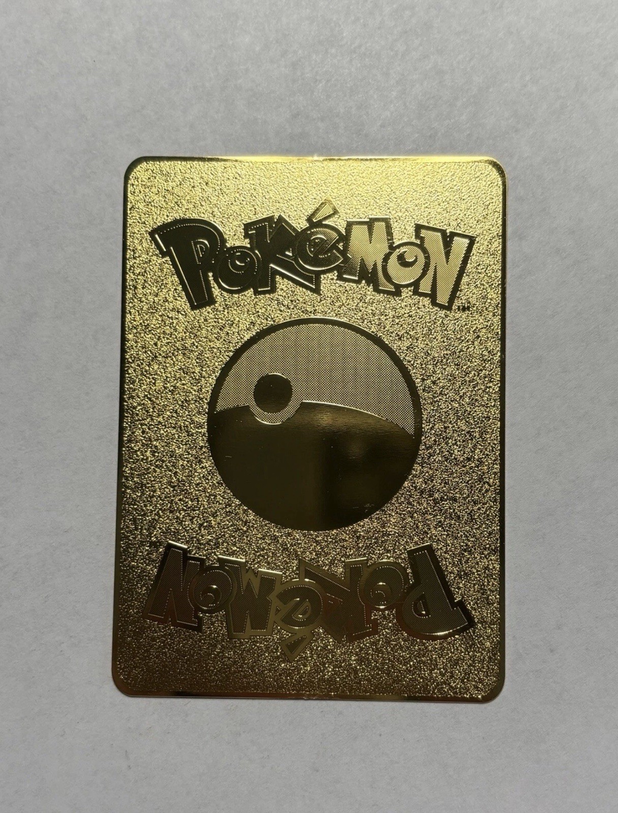 Thicc Squirtle Gold Metal High Quality Fan Art Card Funny Collectible Gift Mint