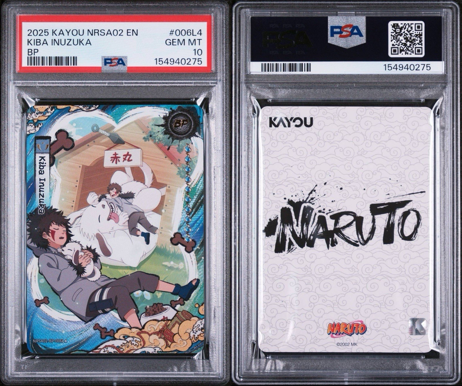 Kiba Inuzuka BP (NRSA02-BP-006L4) Kayou Naruto English Series 2 Jin Chapter