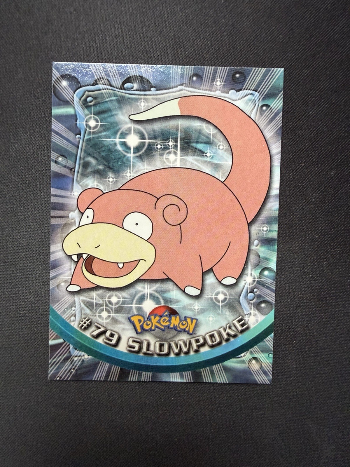 Topps Series 2 1999 TV Animation Ed SLOWPOKE #79 Pokemon Character Card