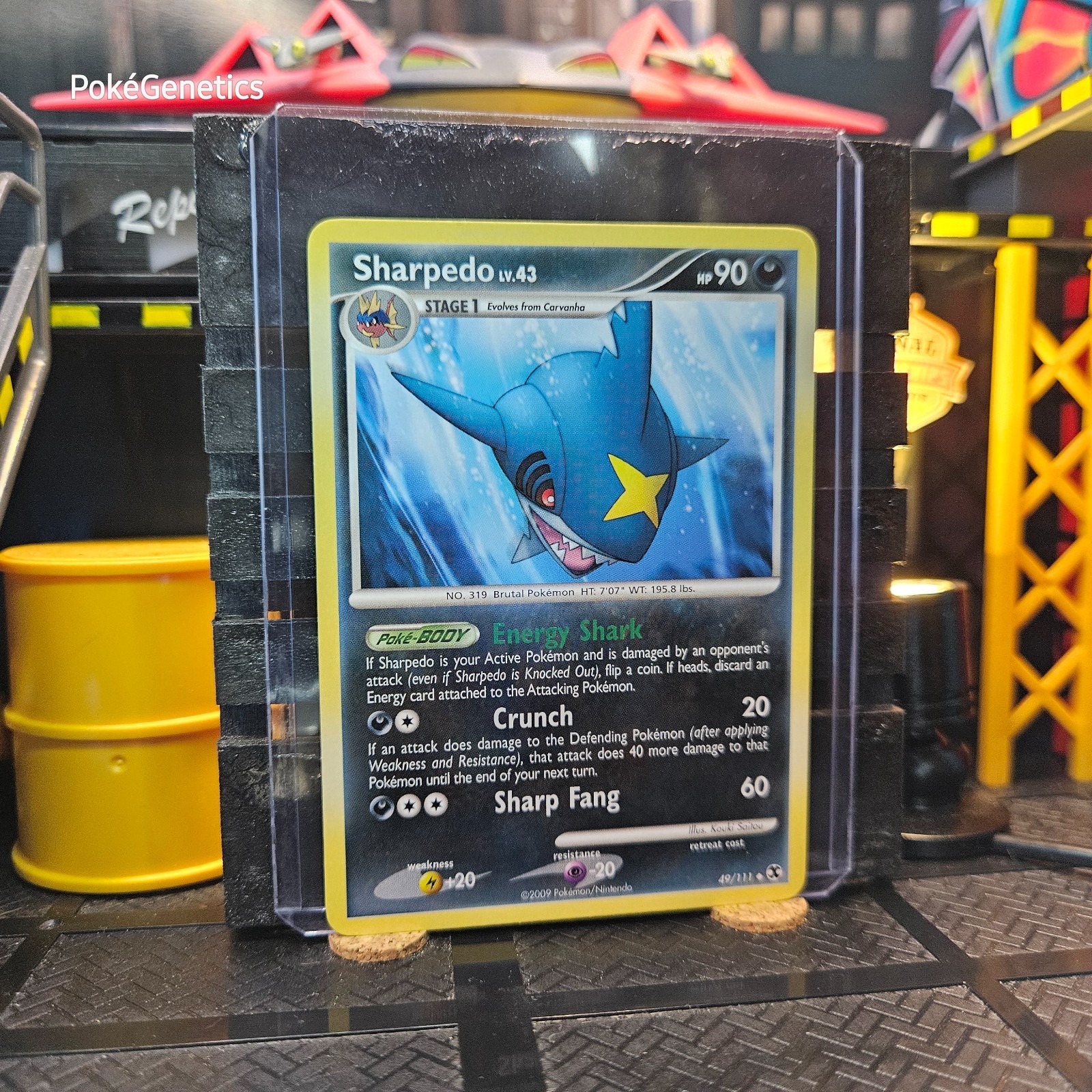 Sharpedo Rising Rivals Pokémon TCG 49/111 Platinum Uncommon