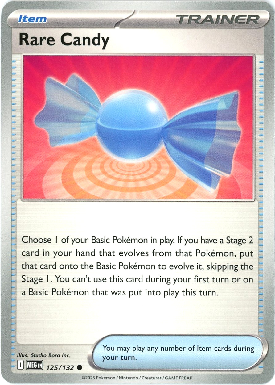 Pokemon – Rare Candy 125/132 – Mega Evolution – NM/M