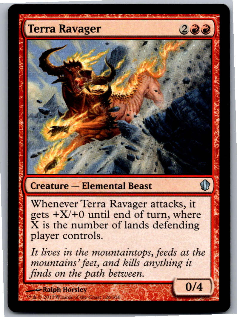 Terra Ravager U Commander 2013 126 NM
