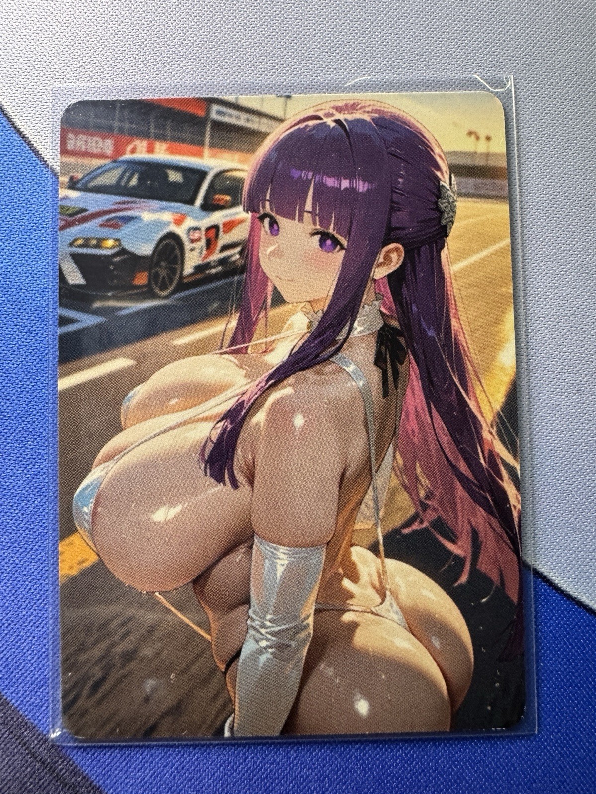 Fern Frieren Beyond Journeys ACG Goddess Story Doujin Waifu Anime Custom Card