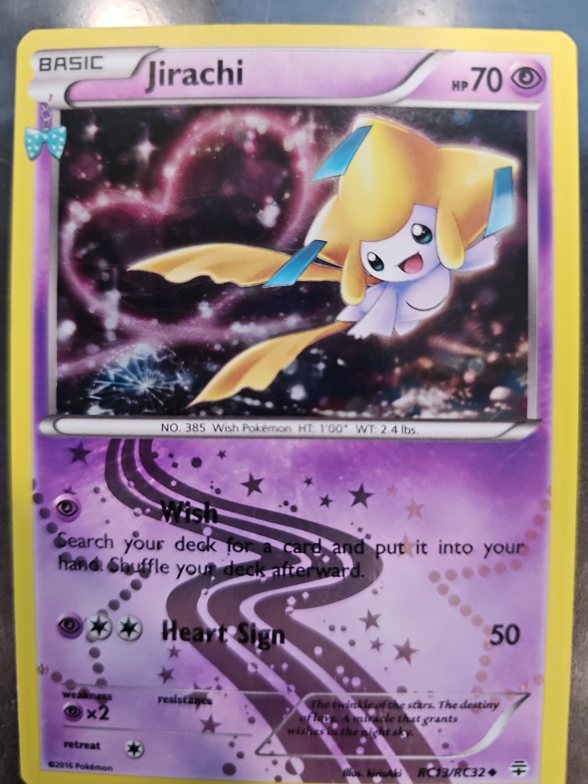 Jirachi RC13/32 Generations: Radiant Collection Holo