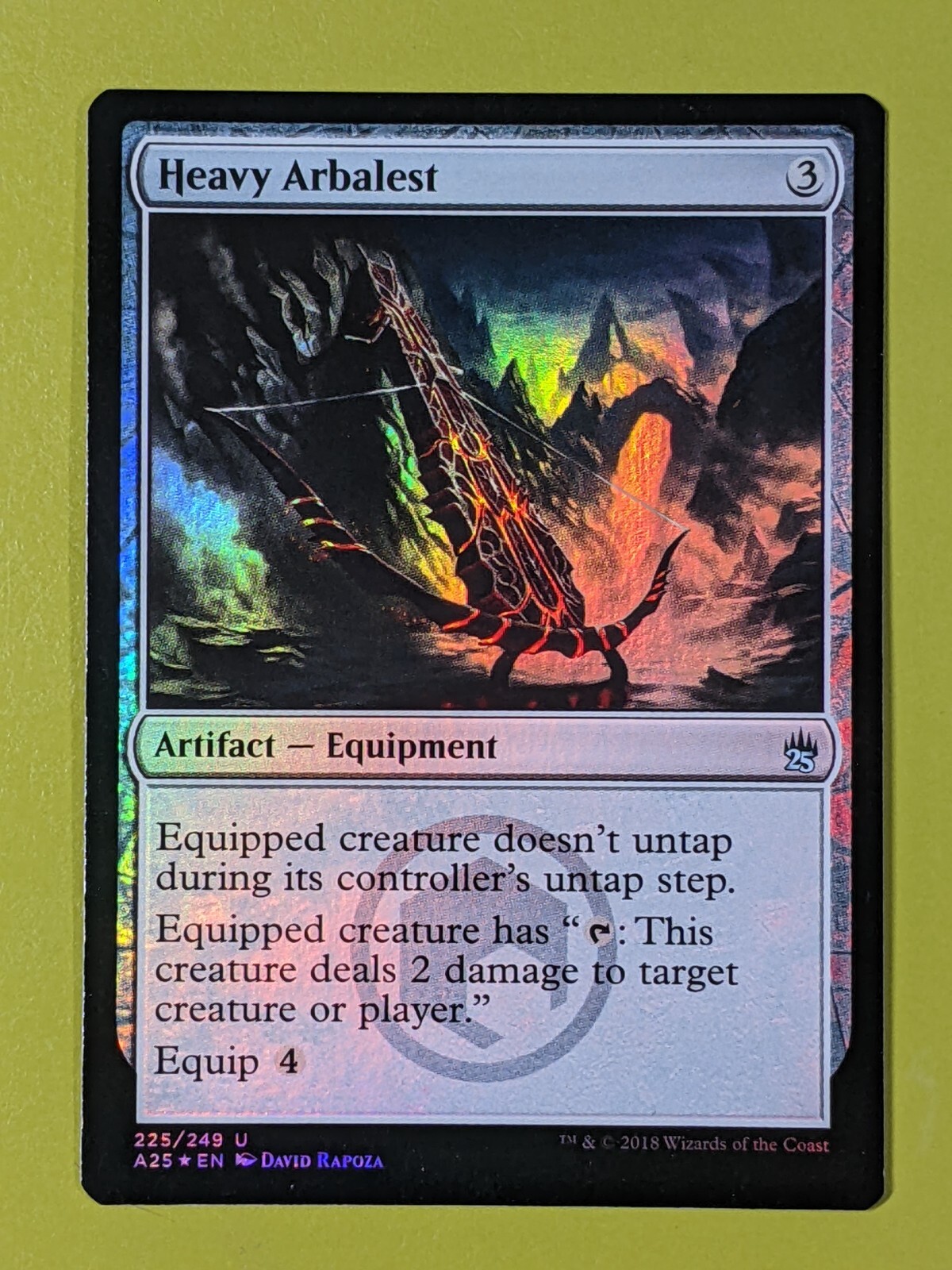FOIL Heavy Arbalest x1 Masters 25 1x MTG Magic the Gathering