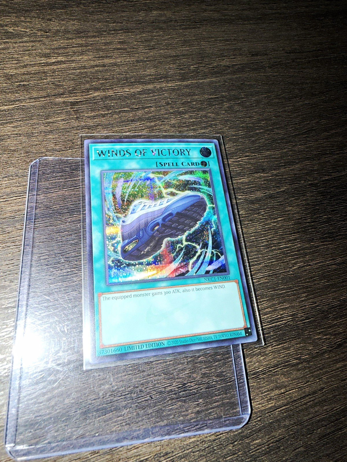 Konami Winds of Victory NKC1-EN001 Secret Rare Foil 1st/Limited Ed EN