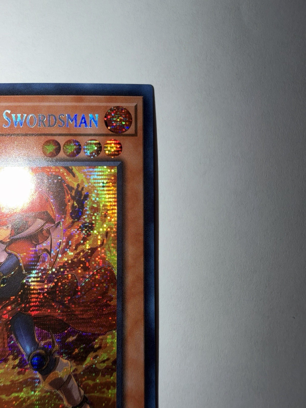 Yu-Gi-Oh Fighting Flame Swordsman MP24-EN132 Prismatic Secret Rare