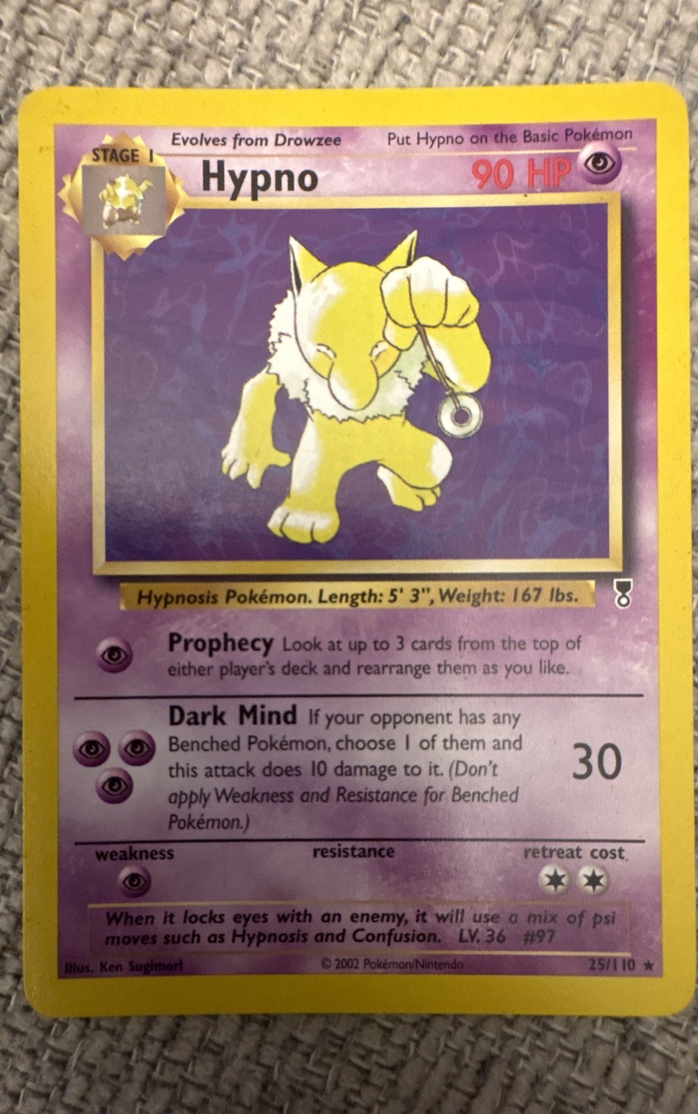 Hypno 25/110 Legendary Collection Regular