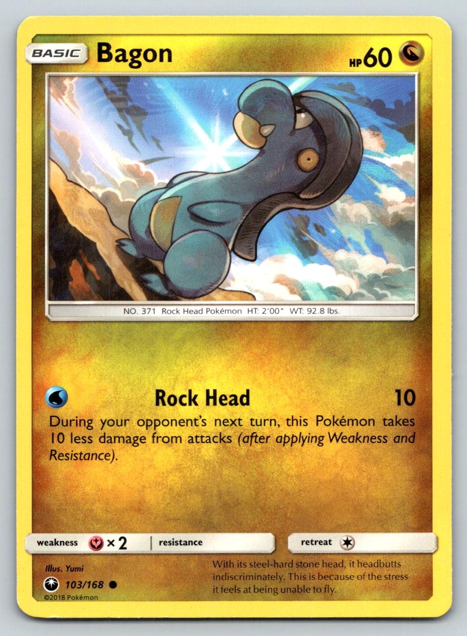 BAGON 103/168 C CELESTIAL STORM POKEMON MP YUMI