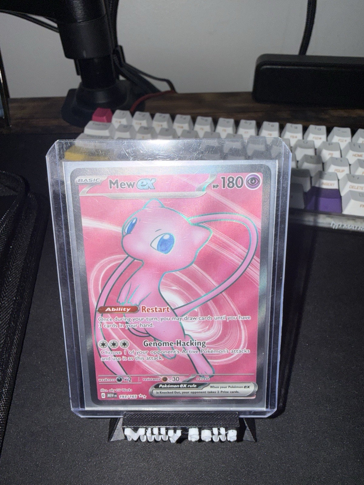 Mew ex 193/165 Sv: Scarlet & Violet 151 Holo