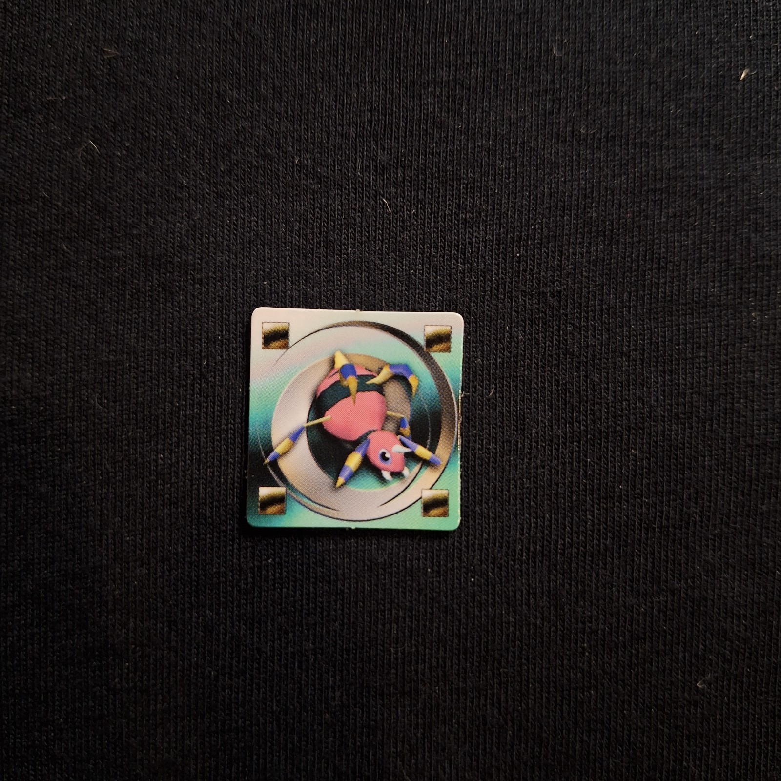Pokemon Johto Mini Card Square N64 Stadium 2 Gold and Silver Japanese Vintage