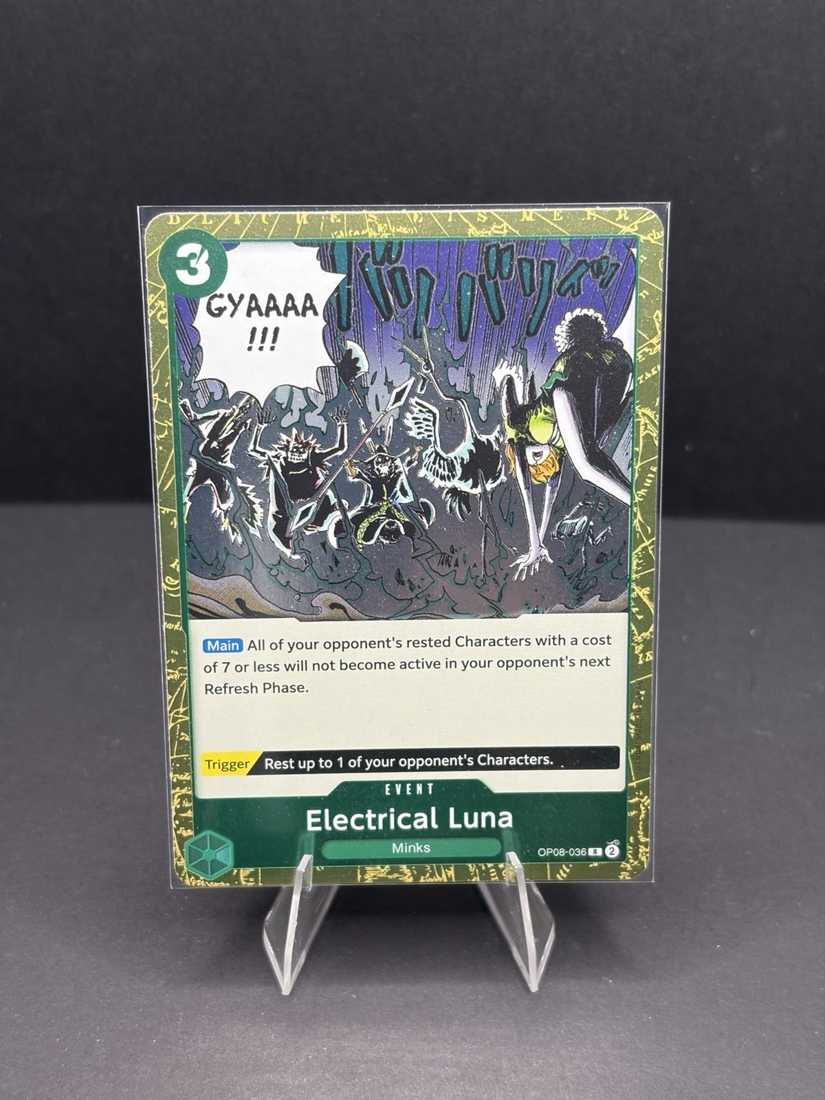 Electrical Luna OP08-036 Two Legends Rare Foil