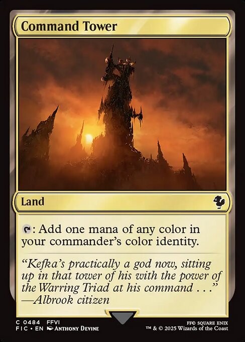 Command Tower (FF6) 484 C Normal FIC MTG NM