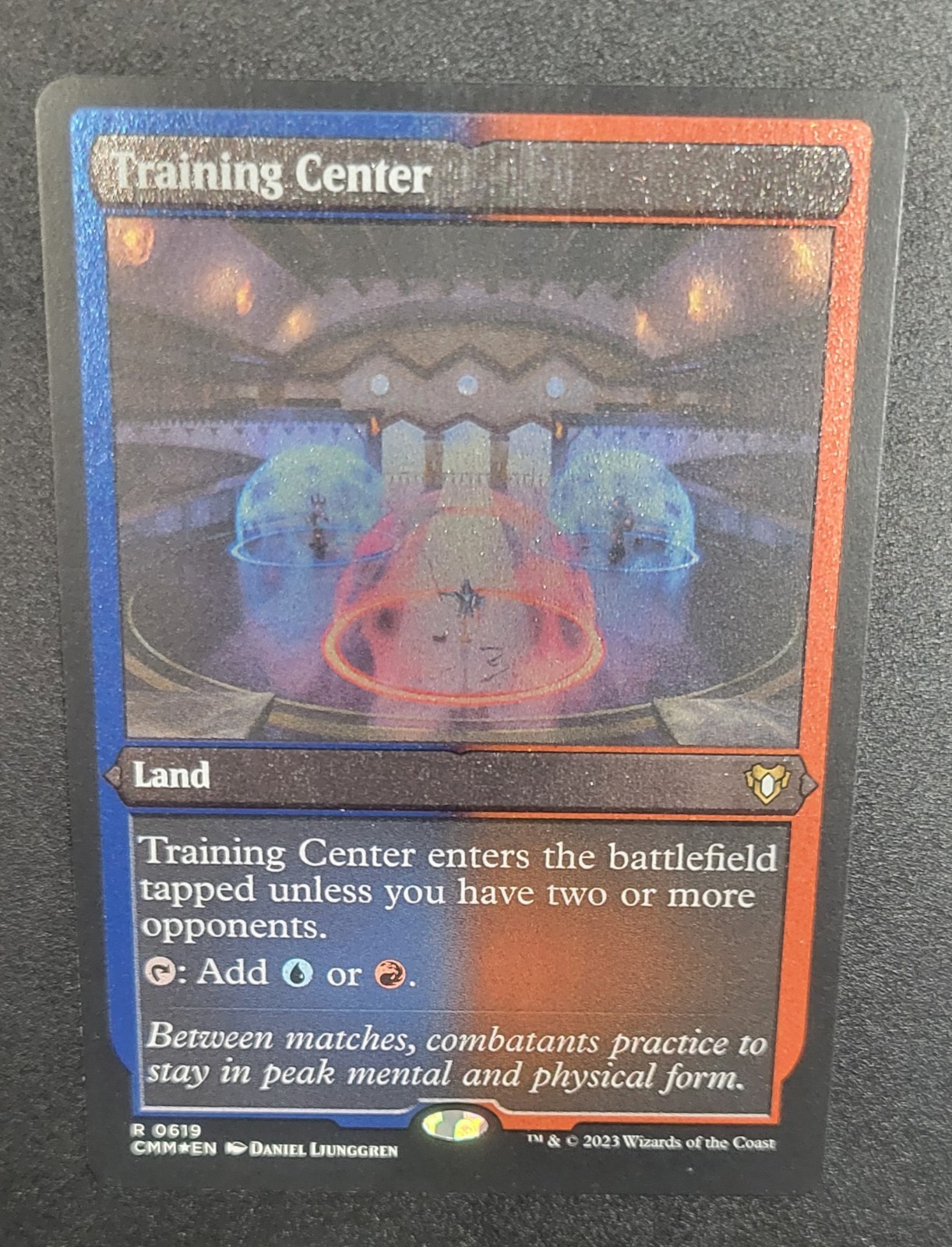 Training Center (Foil Etched) Commander Masters
