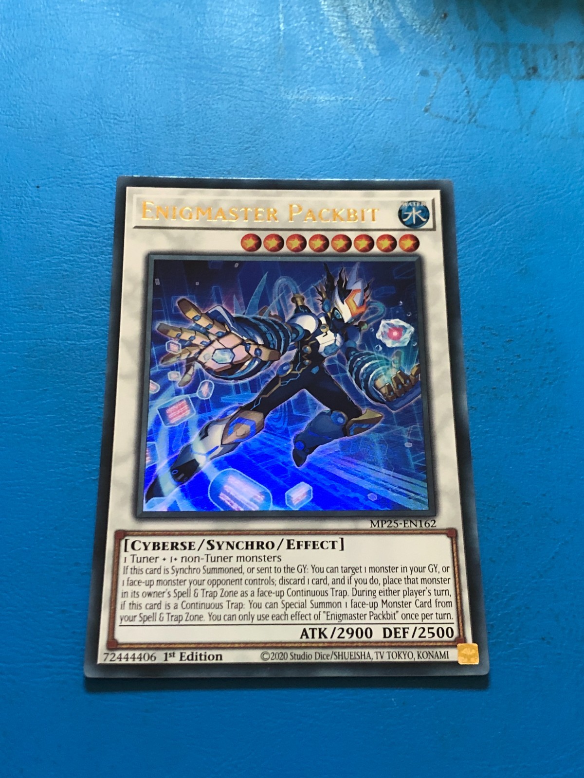 YUGIOH Ultra Rare Enigmaster Packbit MP25-EN162 1st Edition
