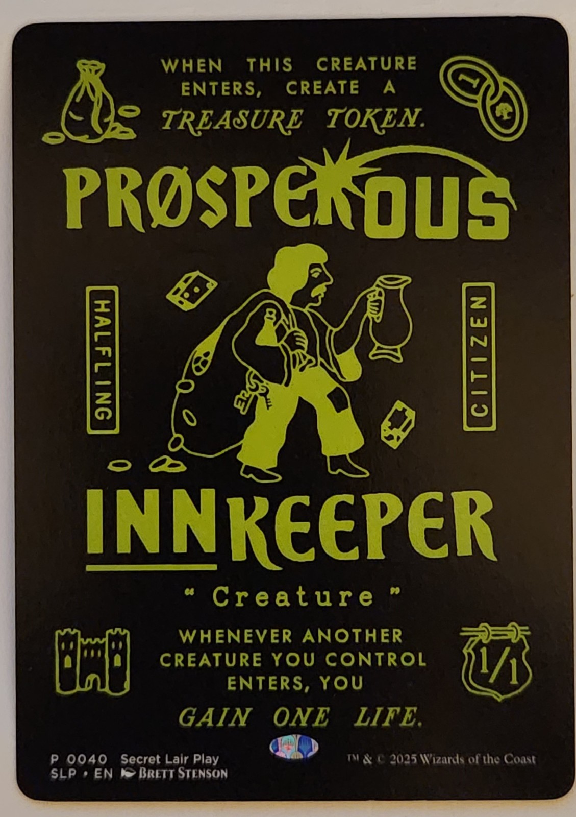Prosperous Innkeeper MTG SLD SLP 0040 Secret Lair Promo NM Magic Life Gain