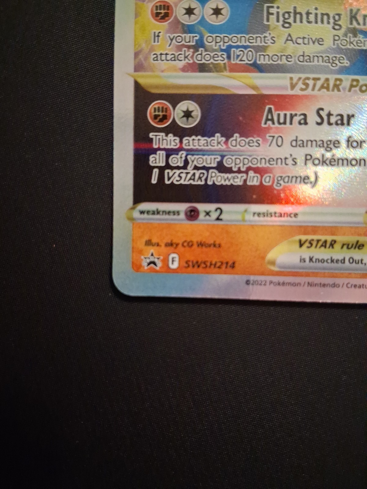 Lucario VSTAR SWSH214 SWSH: Sword & Shield Promo Cards Holo