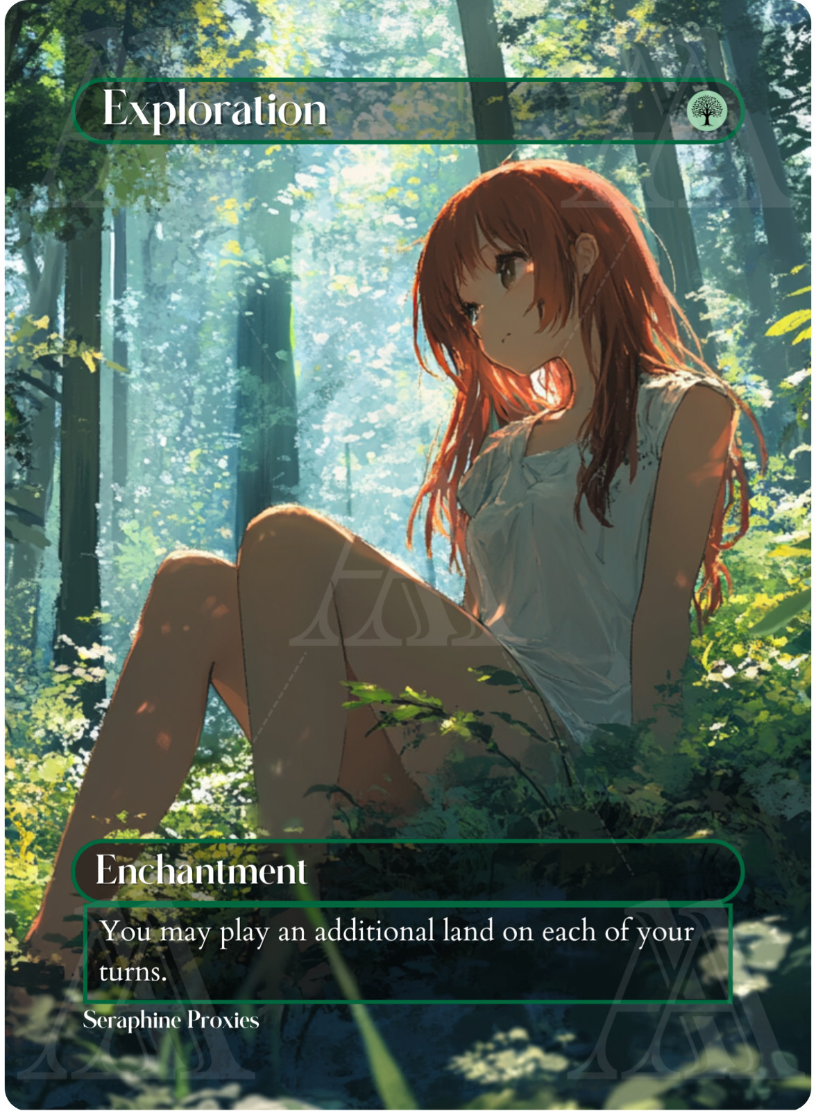 Exploration – Proxy Full Art Altered Art Custom Playtest Cards