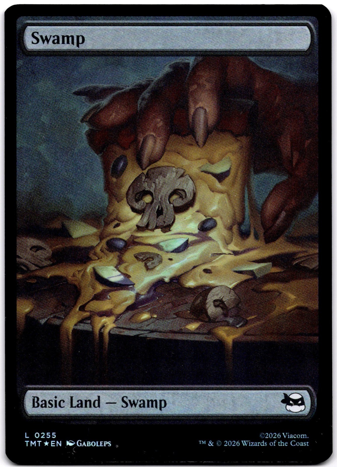 Swamp (0255) Foil L 255 NM TMT John Avon