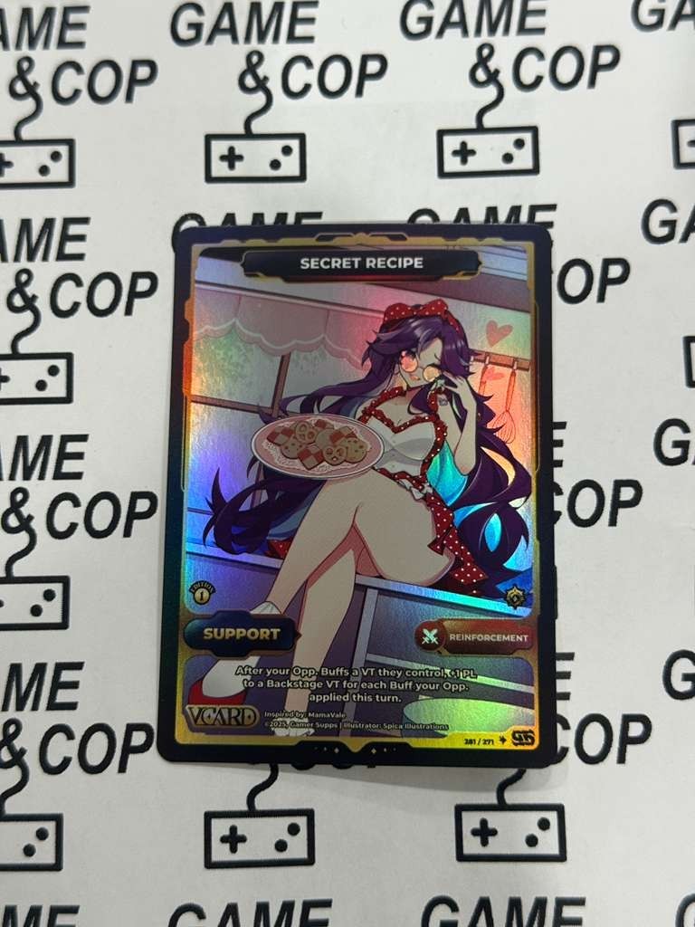 VCARD DIVINE CHAOS 1ST EDITION HOLO CARDS – SUPPORT – MASCOTS – SELECT