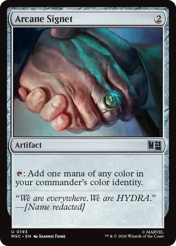 Arcane Signet – MSC 0193 – NM – MTG Magic