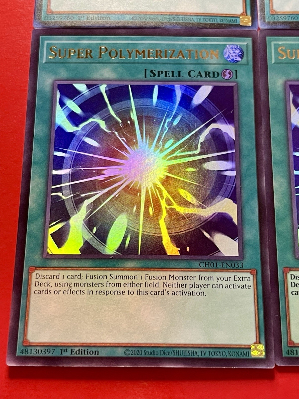 3x Super Polymerization + 3x SpellBound | Ultra Rare | NM | 1st Ed | YuGiOh!