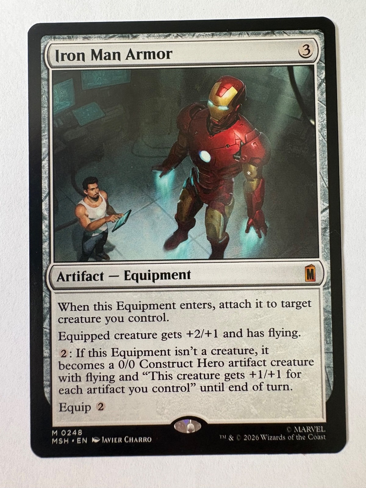 Iron Man Armor M Marvel Super Heroes 248 NM