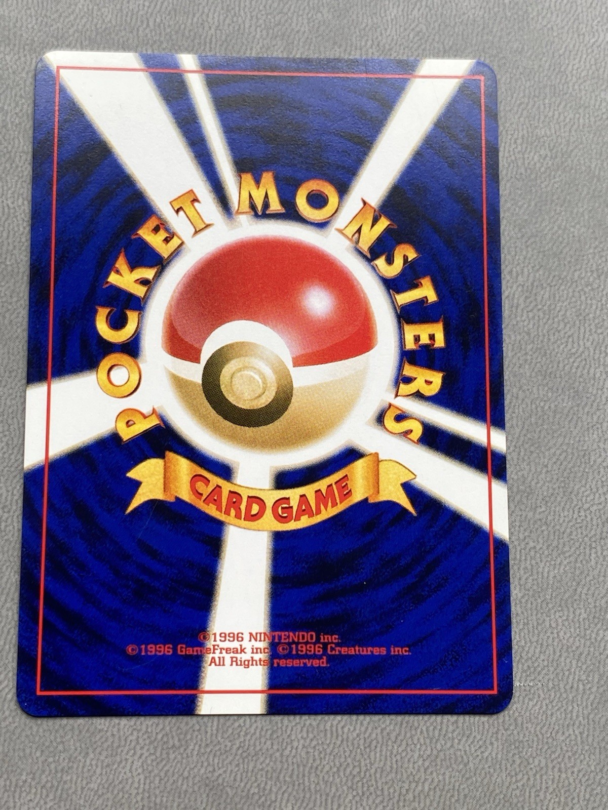 Light Arcanine No.059 Holo Japanese Pokemon 2001