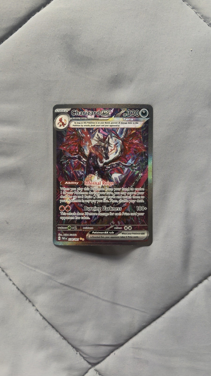 Charizard EX 234/091 Special Illustration Rare