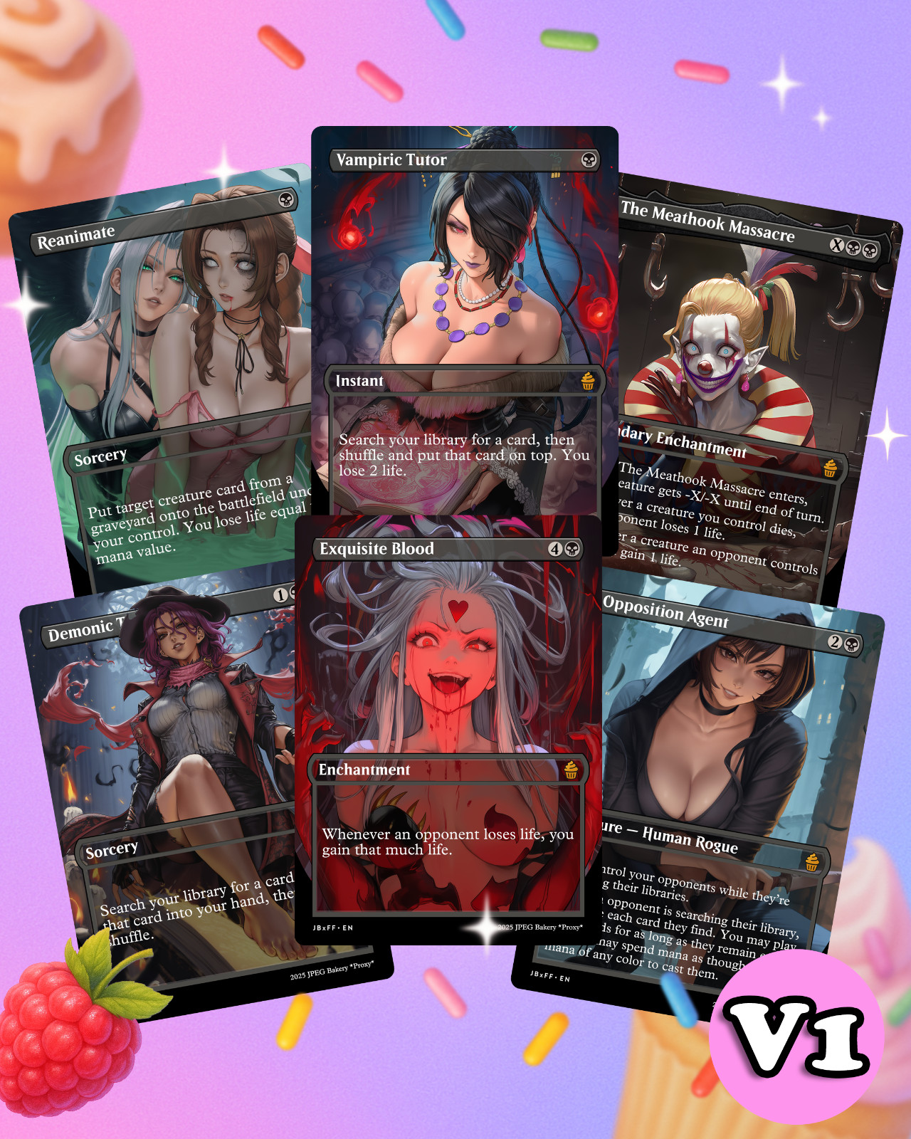 Black Commander Staples | MTG Premium Art Cards