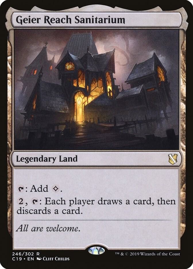 1x Geier Reach Sanitarium – Commander 2019 – NM – MTG