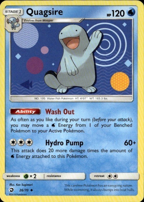Quagsire Uncommon DRM Dragon Majesty 26/70