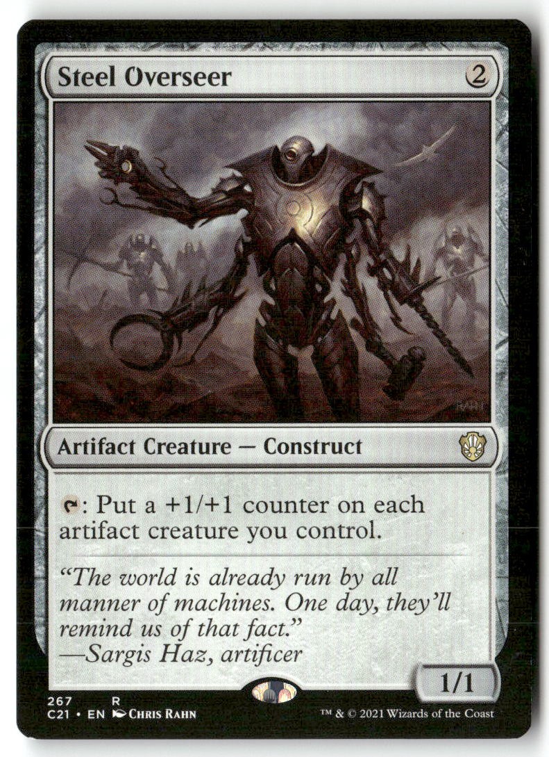 Commander 2021 #267 Steel Overseer