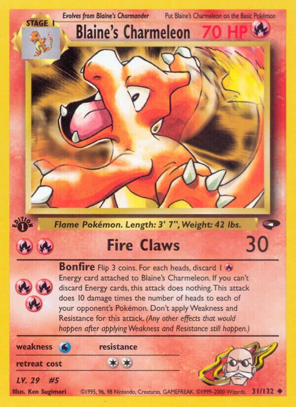 2000 – Pokemon TCG – Gym Challenge – Pick Your WOTC Cards – 1st Ed & Unlimited