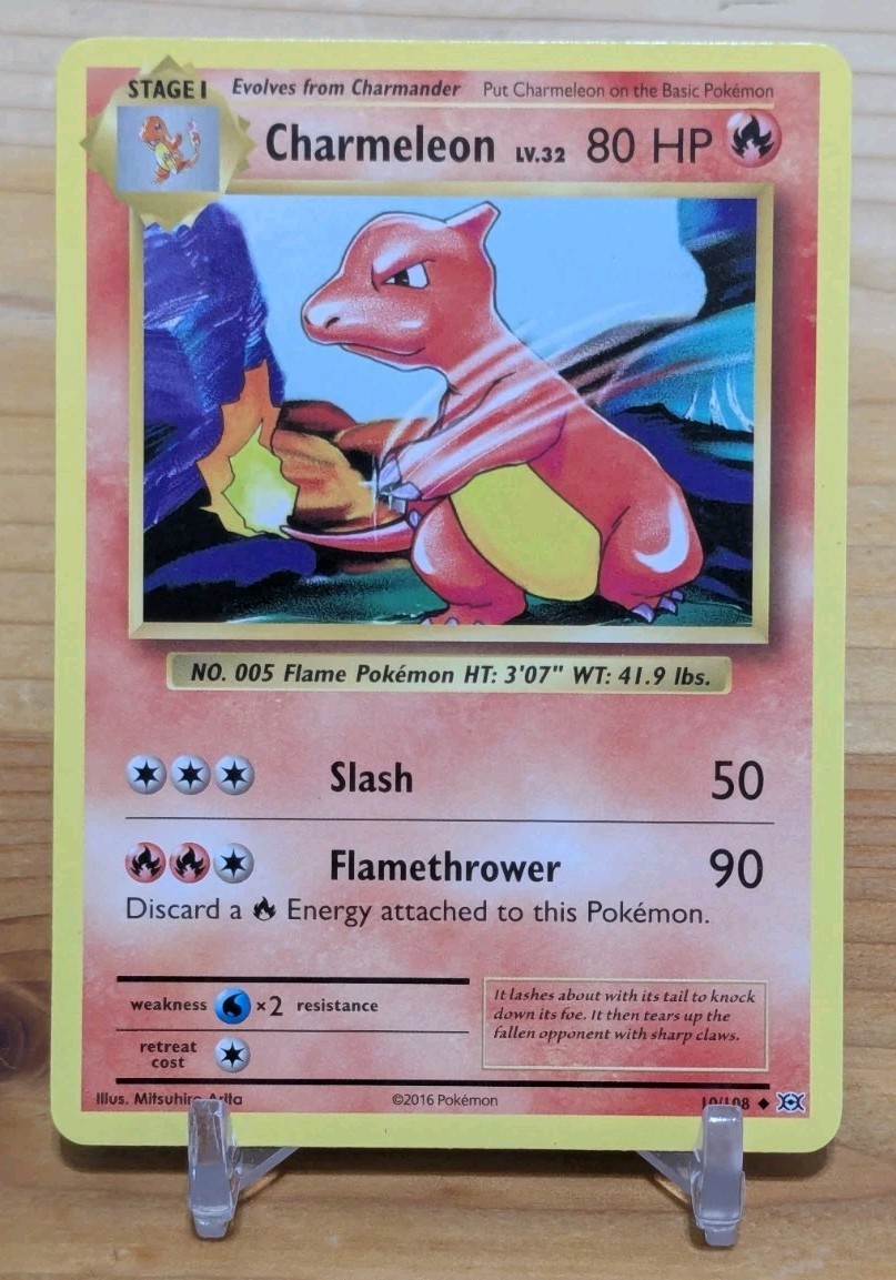 Charmeleon Uncommon XY – Evolutions 10/108 NM