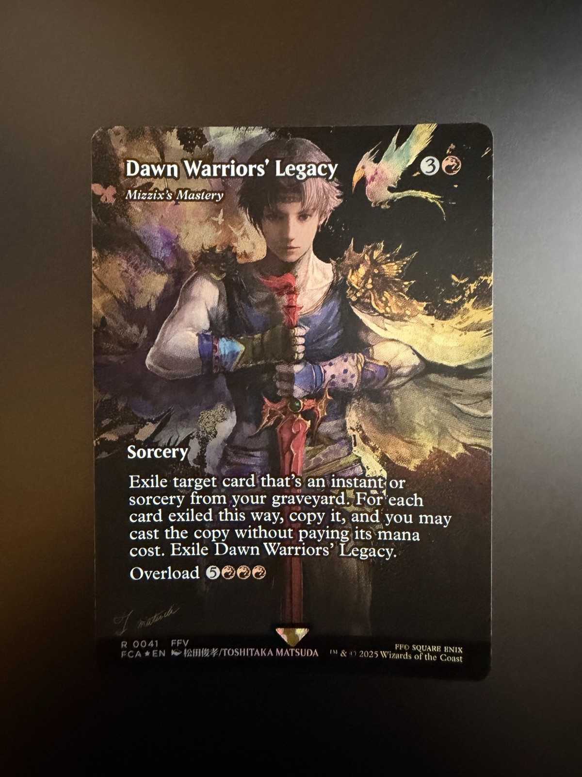 MTG Final Fantasy English Dawn Warriors’ Legacy Showcase 0041 Foil