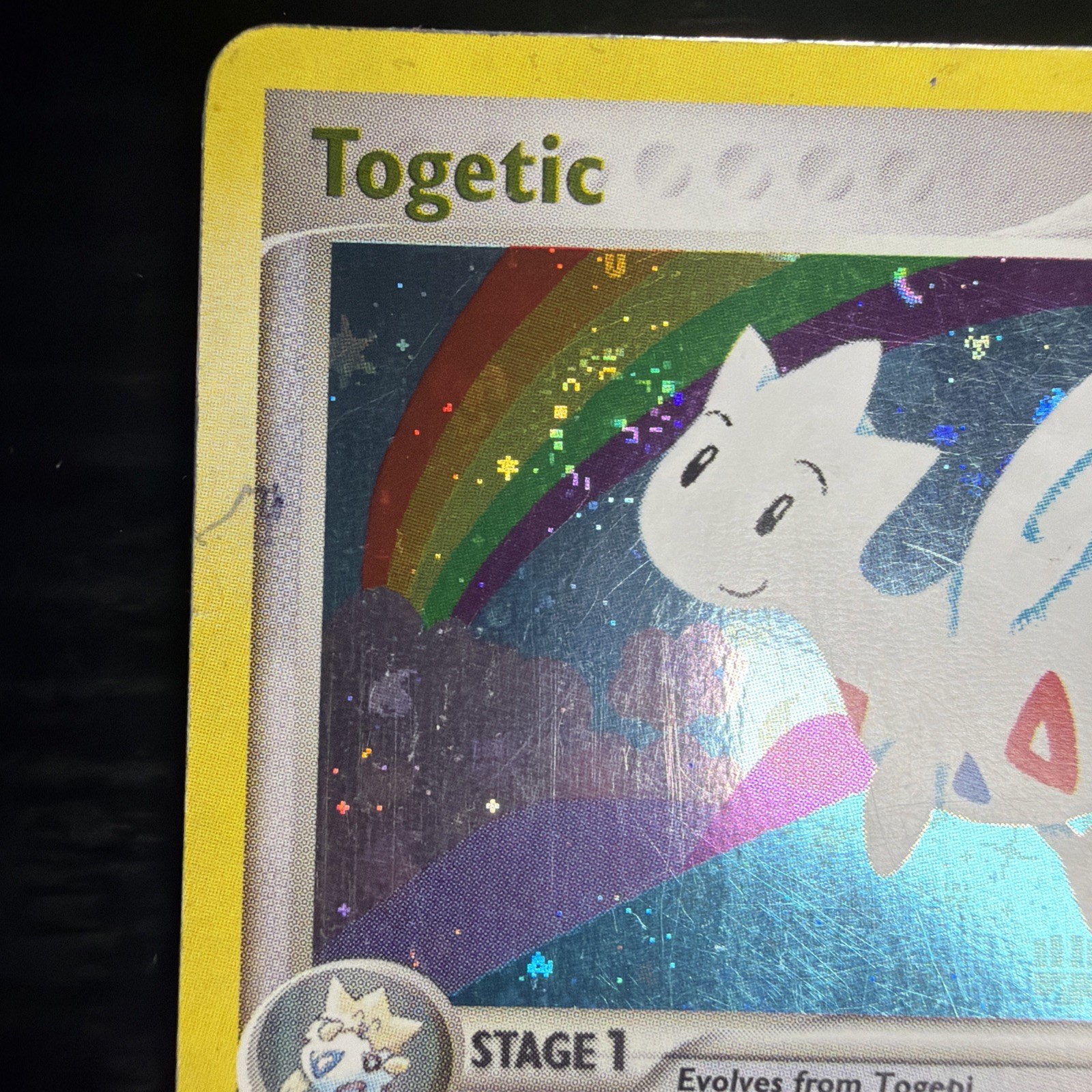 2004 Pokemon Ex Team Rocket Returns #14/109 Togetic Reverse Holo Foil SWIRL 💫🔥