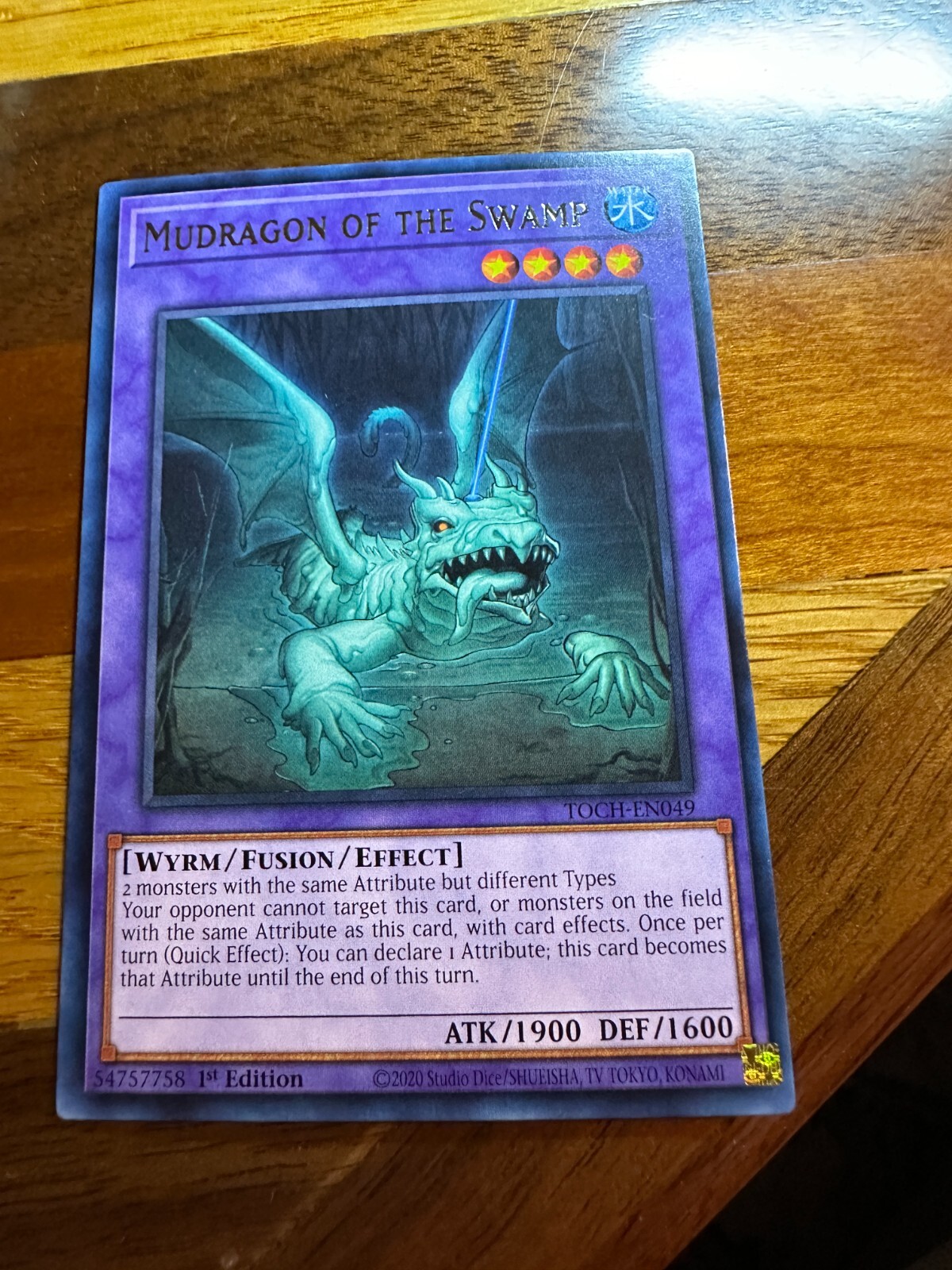 Mudragon of the Swamp TOCH-EN049 1st Edition Rare NM + BONUS